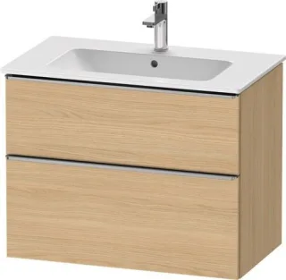 Duravit D-Neo Waschtischunterbau wandhängend Natur Eiche Matt 810x462x625 mm - DE4362070300000 DE4362070300000
