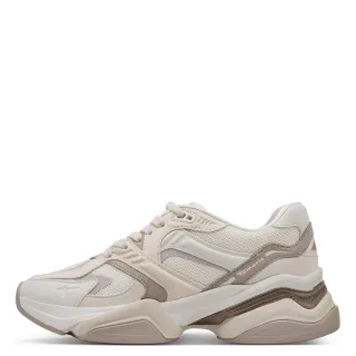 Tamaris - Sneaker mit modischer Chunky-Sohle beige - Gr. - 39