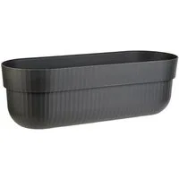 Engelland Blumenkasten mit Wasserspeicher/Drainagesystem und Abstandshalter (Vorteils-Set, 1 St), Blumentopf, 50 cm, PP-Kunststoff, Balkonkasten, länglich, formstabil