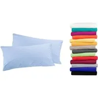 MOON Heimtextilien Kissenbezug / Seitenschläferkissenbezug 2er Pack MOON-Luxury Linon 100% Baumwolle, Linon