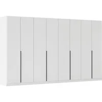 OTTO home Drehtürenschrank Kleiderschrank Schrank Garderobe AGORDO Schlafzimmer (in zwei Griff-Farben, Breiten 91-405 cm, Dekor- oder Hochglanzfront) durchdachte Innenausstattung, in 8 Breiten und 2 Höhen MADE IN GERMANY