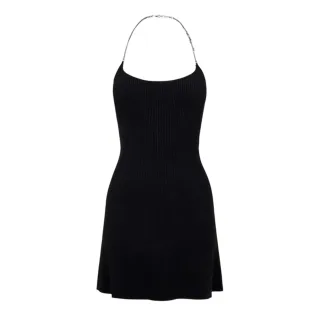 Diesel - Minikleid für Damen, Neckholder (Schwarz)