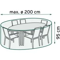 Trend Line Gartenmöbel-Schutzhülle TrendLine Schutzhülle Basic rund für Sitzgruppen
