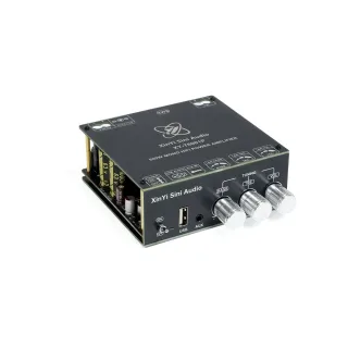 Sinilink XY-T6001P 600W Mono Audio Amplifier Board TPA3255 TWS Bluetooth AUX USB WAV FLAC MP3 Wireless Speaker Compatibl