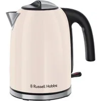 RUSSELL HOBBS Wasserkocher Colours Plus+ Jasmine 28510-70, 1,7 l, 2400 W, Edelstahl, Schnellkochfunktion, Perfect-pour-Ausgustülle, Kalkfilter
