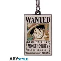 ABYstyle Schlüsselanhänger ONE PIECE - Porte-clés Wanted Luffy