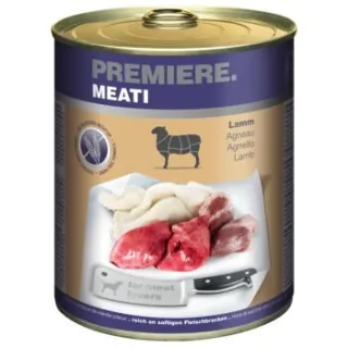 PREMIERE Meati Nassfutter Hund, Adult, Lamm 24x800 g