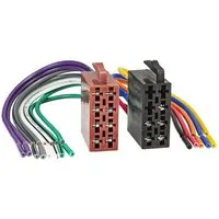 tomzz Audio KFZ ISO Auto Radio Stecker Set auf offene lose Kabelenden Strom + 4 La KFZ-Adapter