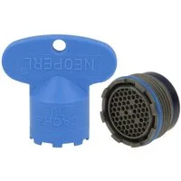 Neoperl Strahlregler CACHÉ HONEYCOMB TJ/M18.5x1 Strahlregler mit Schlüssel