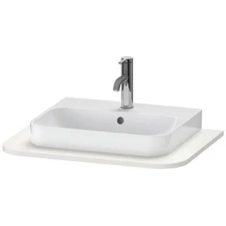 Duravit Happy D.2 Plus Konsole Nordic Weiß Seidenmatt 650x480x16 mm - HP031B03939 HP031B03939
