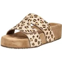 Lazamani Lazamani Pantoletten Leder/Textil Pantolette