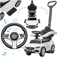 COIL Rutscherauto Rutscher, Schieber für Kinder, Mercedes AMG, ab 12 Monaten, interaktives Lenkrad, Fußstützen, Seitenschienen