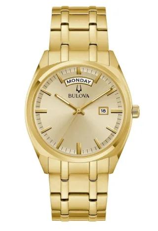 Bulova Surveyor Gold Herren Armbanduhr 97C115