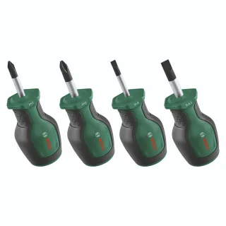Bosch Schraubendreher kurz, 4-teiliges Set - 1600A032UJ