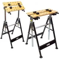 TRUTZHOLM Werkbank 100 kg Klappbar höhenverstellbar Werktisch Spanntisch Arbeitstisch