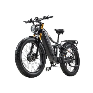 [EU DIRECT] BURCHDA HC26 Electric Bike 48V 30Ah Battery 750W+1000W Dual Motors Recommended Top Speed 25KM/H 26*4.0inches