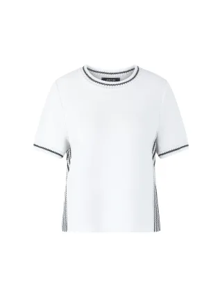 Marc Cain Sports - Pullover Rethink Together white - Gr. - 40