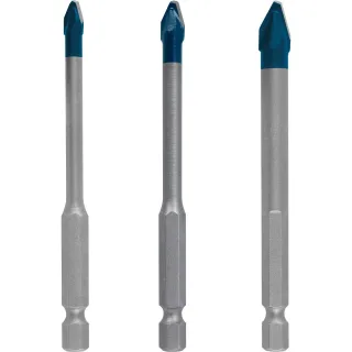 Bosch EXPERT HEX-9 Hard Ceramic HEX-9 Bohrer 5 x 90, 6 x 90, 8 x 90 mm, 3-teiliges Set - 2608902312