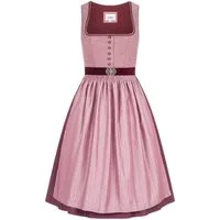 Nübler Dirndl Midi Dirndl Lohe in Beere von Nübler