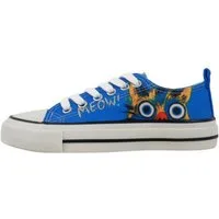 DOGO Liria Low-Top Sneaker Meow Attack Damen Sneaker Ballerina Handgefertigt