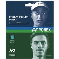 Yonex Tennissaite Poly Tour Rev (Polyester/achteckig) mintgrün 12m Set, Saitendicke: 1.20