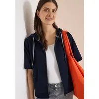 CECIL Sweatjacke aus reiner Baumwolle
