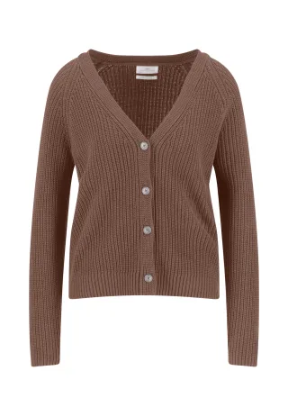 FYNCH-HATTON - CARDIGAN COTTON cinnamon - Gr. - XS