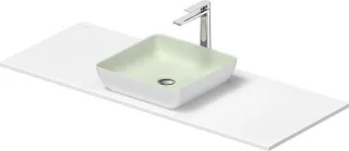 Duravit Sivida SET, Aufsatzbecken q.400 B.Aussen: weiss seidenmatt 268020FG00