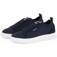 Tommy Hilfiger LIGHT CUPSOLE KNIT SEASONAL Sneaker, Freizeitschuh, Halbschuh, Schnürschuh mit Logoschriftzug