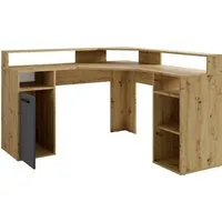 byLIVING Gamingtisch Fox, Breite 139 cm, moderner Eck-Schreibtisch