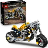 LEGO® Gelbes Motorrad (42225), LEGO Technic Konstruktionsspielsteine, (151 St)