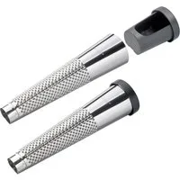 GEFU Muskatmühle Muskatreibe MOLA Edelstahl Muskat Reibe Ingwer Gew