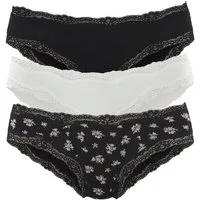 Vivance by Lascana Brasilslip (3er-Pack) aus elastischer Baumwolle