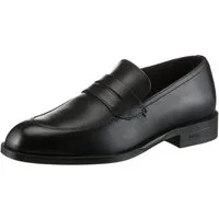 BOSS Tayil Loafer, Slipper, Schlupfschuh, Business-Schuh, Anzugschuh mit Blockabsatz