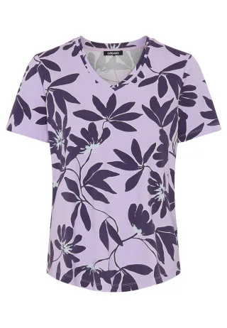 Olsen - T-Shirt Short Sleeves purple rose - Gr. - 42