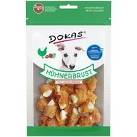 Dokas Hühnerbrust mit Kokosnuss 60 g, für: Hund