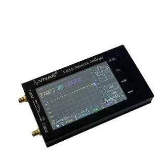 VNA6 Vector Network Analyzer 1MHz to 6GHz Portable Antenna Testing Device S11 S21 Measurement Touchscreen EMI Shielding