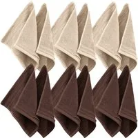 Erwin Müller Handtuch Set Seiftuch "Heidelberg" 12er-Pack, Frottier, Walk-Frottier Uni