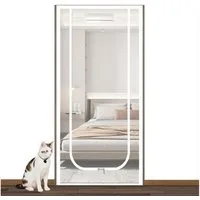 Agger Insektenschutz-Tür Cat Screen Katzennetz für Balkon, Haustiere Bildschirm Tür, verhindern