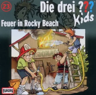 023/Feuer in Rocky Beach [Audio CD] Die Drei ??? Kids