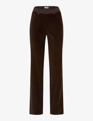 Raphaela by Brax Damen Cordhose Style CARINA MARRONE, dunkelbraun, Gr. 42K