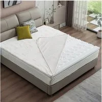 AMBINESS, Topper Matratzentopper Memory Foam 80x200cm - 180x200cm, 7 cm hoch, Polyester, orthopädisch wasserdicht temperaturregulierend Maschinenwaschbar