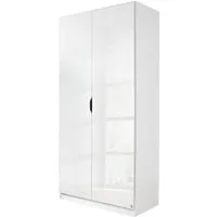 rauch Kleiderschrank Freiham Kleiderschrank Garderobenschrank Nischenlösung Nischen Schrank mit Griffmulde ideal zum Ergänzen der Serie