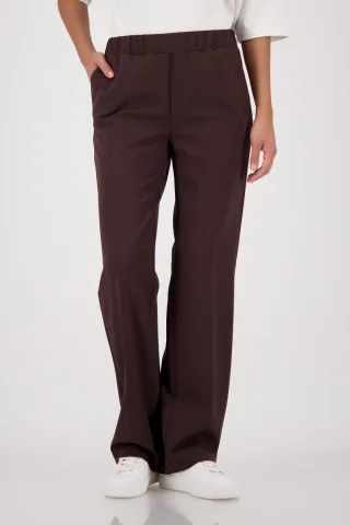 monari - Straight-Leg-Hose dark chocolate - Gr. - 38