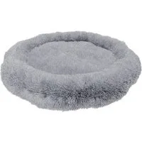 BENNO Tierbett Hundebett BALU Donut 60x60x16 cm, waschbar, rutschfest, Polyester, Hundebett BALU 60 cm – rundes Kuschelbett, waschbar, rutschfest
