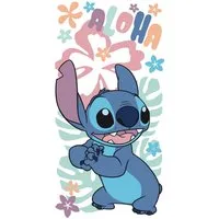 Lilo & Stitch Badetuch Disney Lilo & Stitch weiches Badetuch Größe: 70x140cm 100% Baumwolle, (1-St)