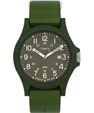 Timex Reclaim Ocean Grün Herren Armbanduhr TW2V96000
