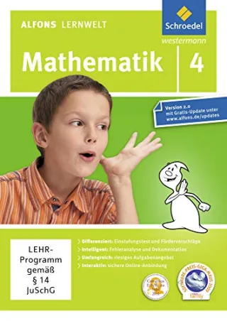 Alfons Lernwelt Mathematik 4  Einzelplatzlizenz