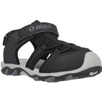 ZIGZAG Fipa Kids Closed Toe schwarz Kinder Sandale