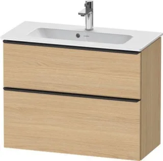 Duravit D-Neo Waschtischunterbau wandhängend Natur Eiche Matt 810x372x625 mm - DE43690BD300000 DE43690BD300000